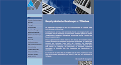 Desktop Screenshot of bau-physiker.de